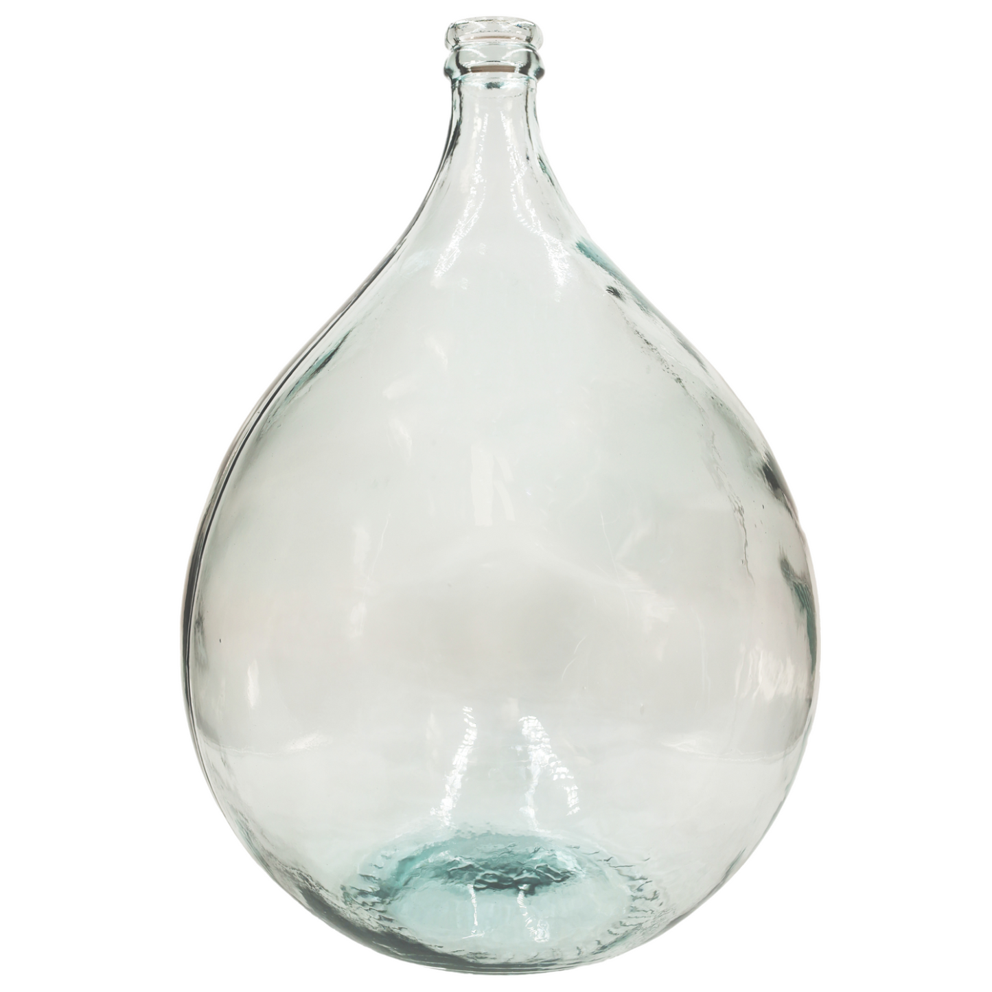 Vase - Flaschenkaraffe - Ballonvase klar - 56 cm