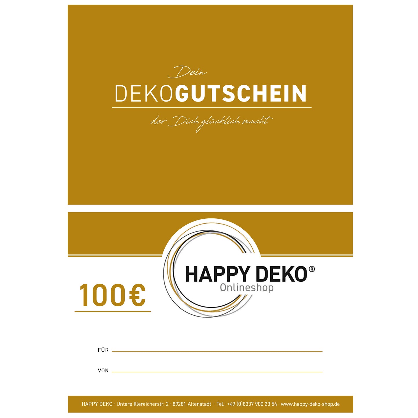 Geschenkgutschein