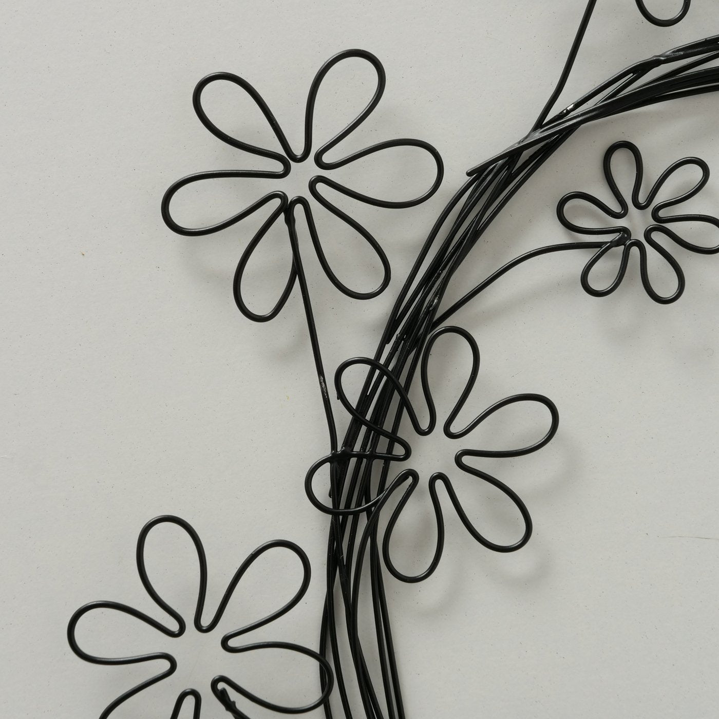 Dekohänger | Türdekoration | Loop "Marli" aus gebogenem Draht mit Schnur 25 cm