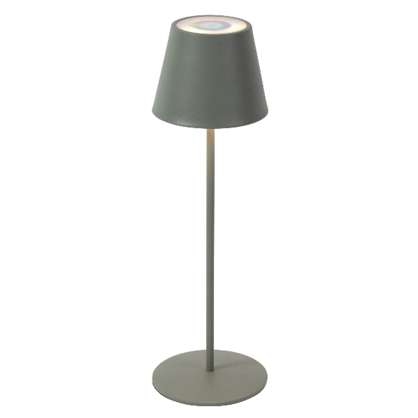 LED Tischleuchte "Lys" grau, Dimmfunktion, Farbwechsel, Touchsensor 38 cm