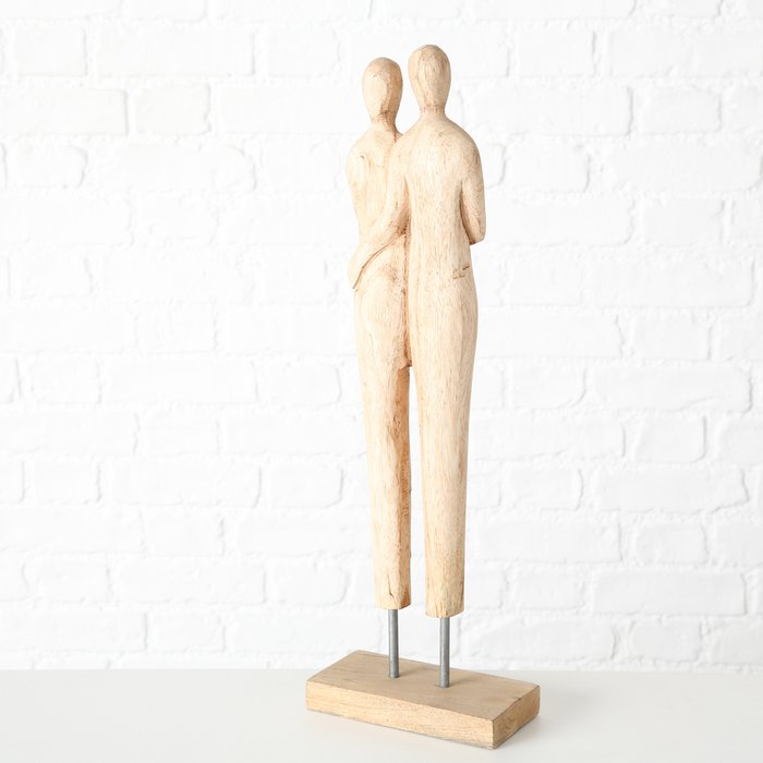 Holzfigur | Holzskulptur "Valtina" (B) 56 cm mit Standfuß