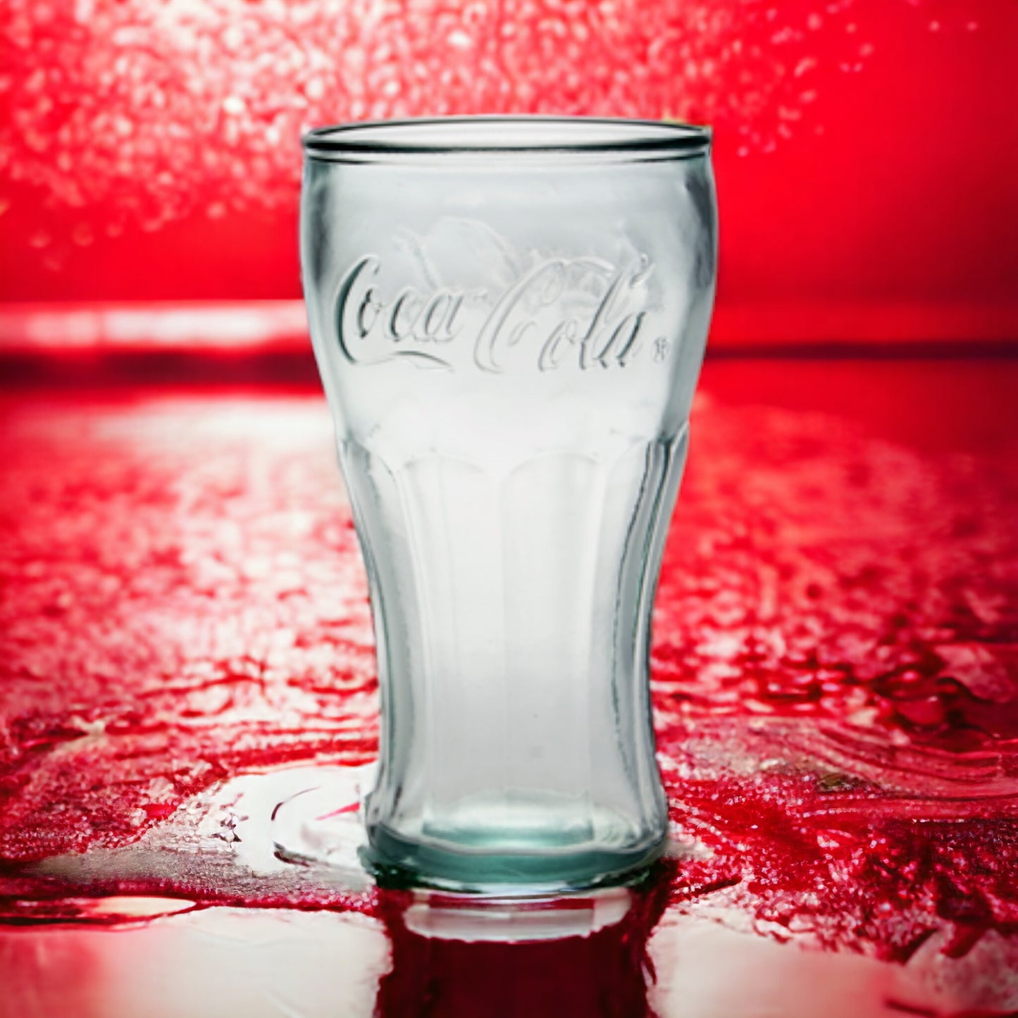 3er Set Coca Cola® Glas №1 450 ml - 15,8 cm