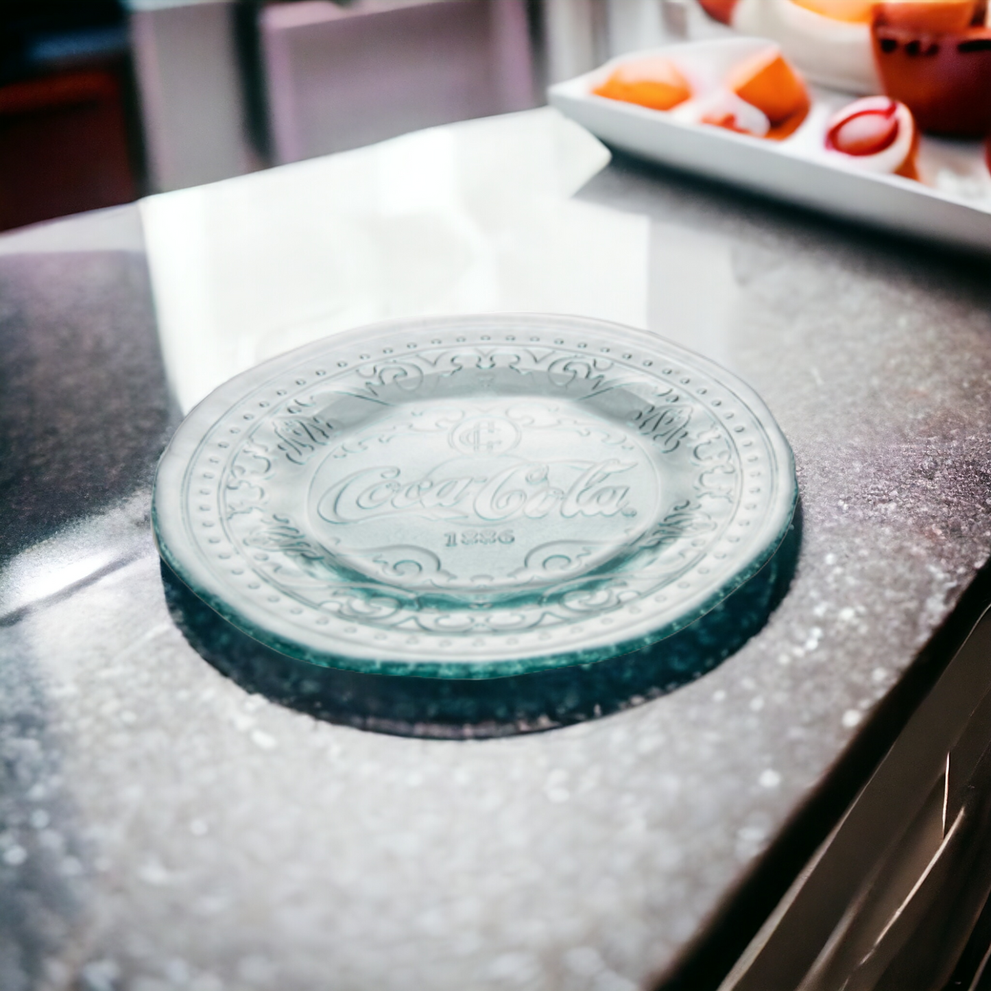 6er Set Coca Cola® Glasteller Ø 20 cm