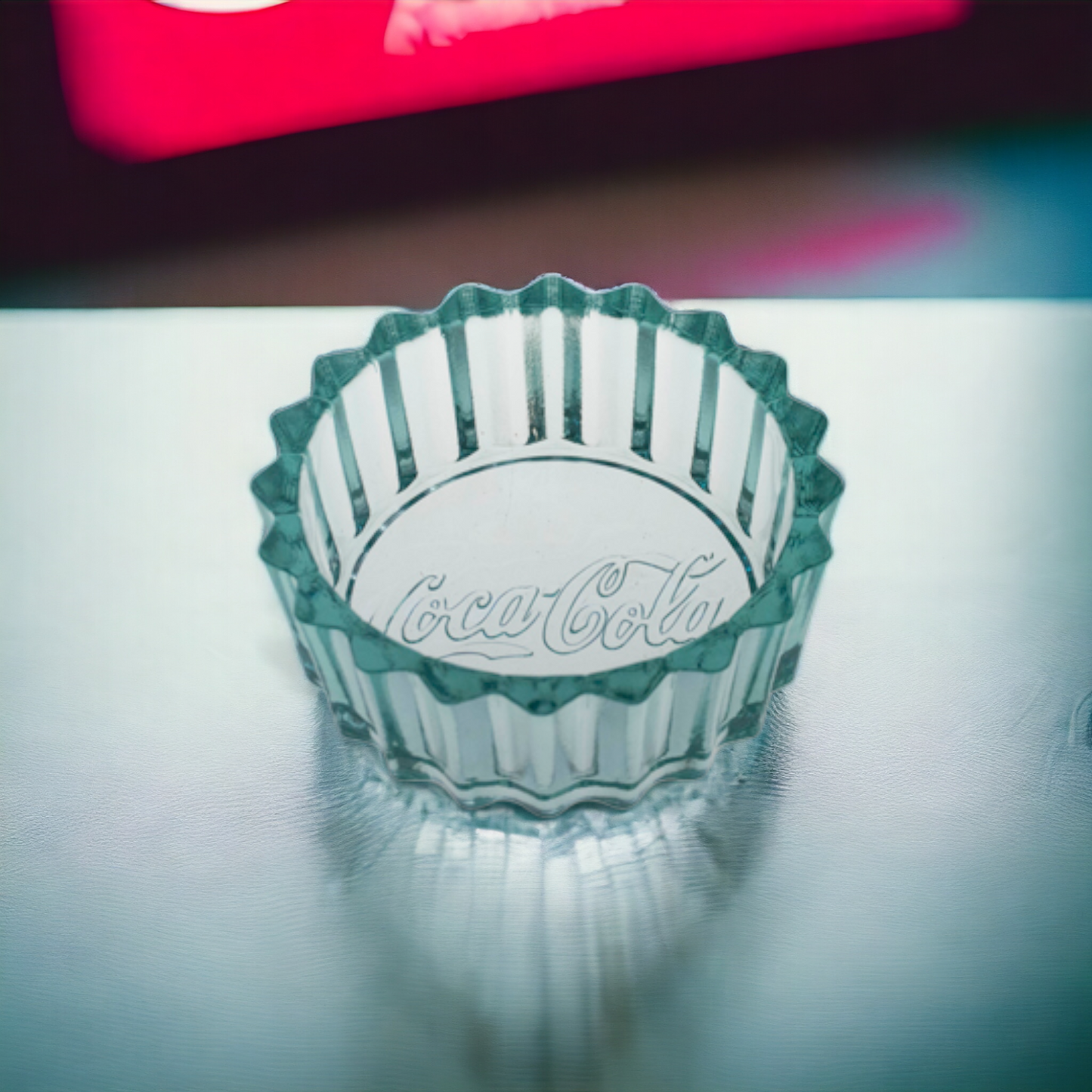 Coca Cola® Glasschale  Ø 14 cm - Müsli-, Snack-, Dip-Schüssel