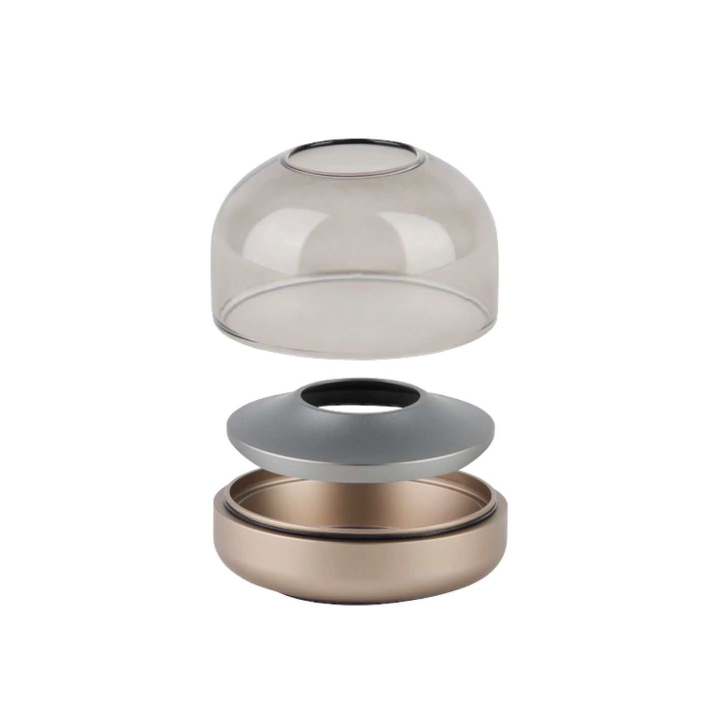 Kooduu - "Glow 08 Smoked Grey" Windlicht