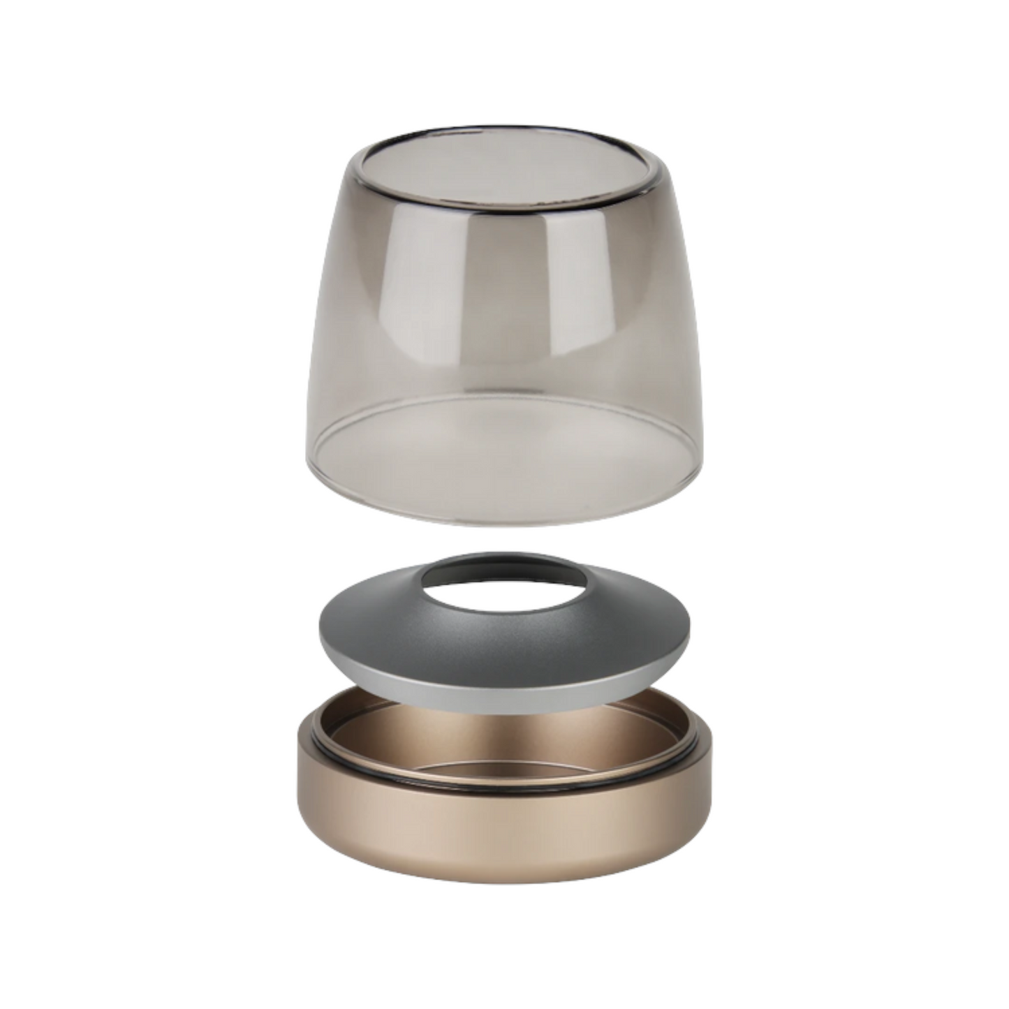 Kooduu - "Glow 10 Smoked Grey" Windlicht