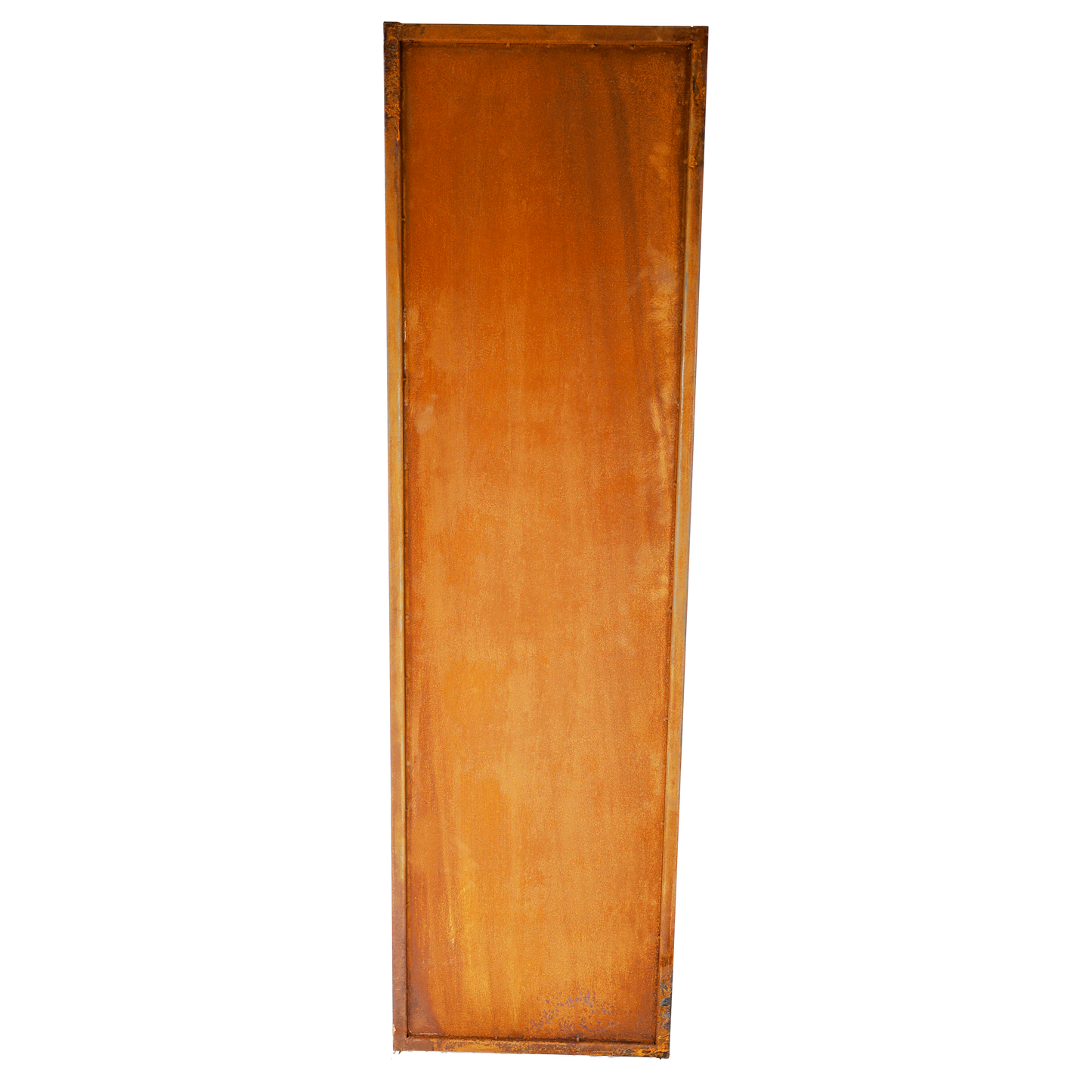 Sichtschutzwand "Ranke" Metall Edelrost 3-teilig 140 x 40 cm mit Erdspieß