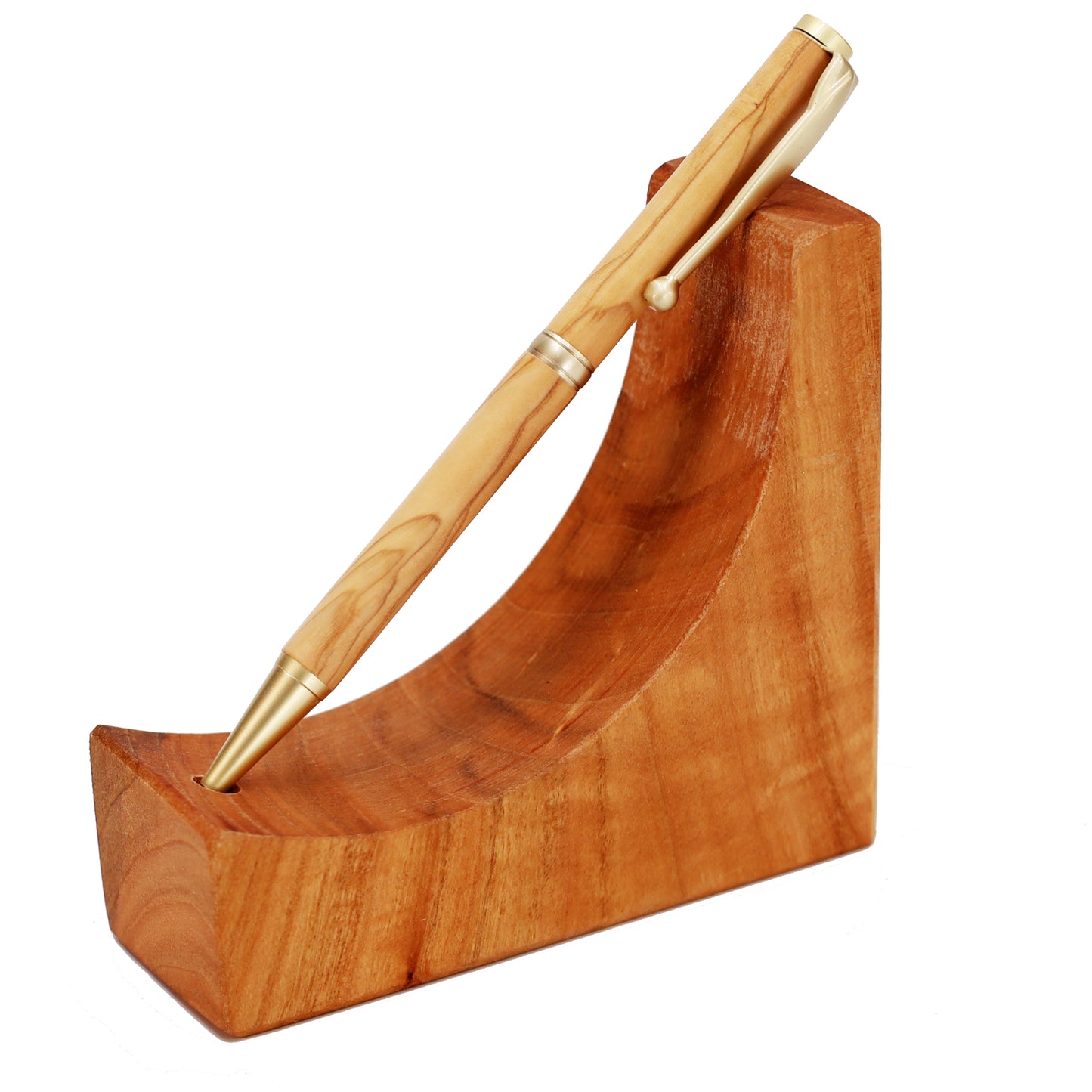 Kugelschreiber-Set aus Olivenholz, Handmade aus Griechenland