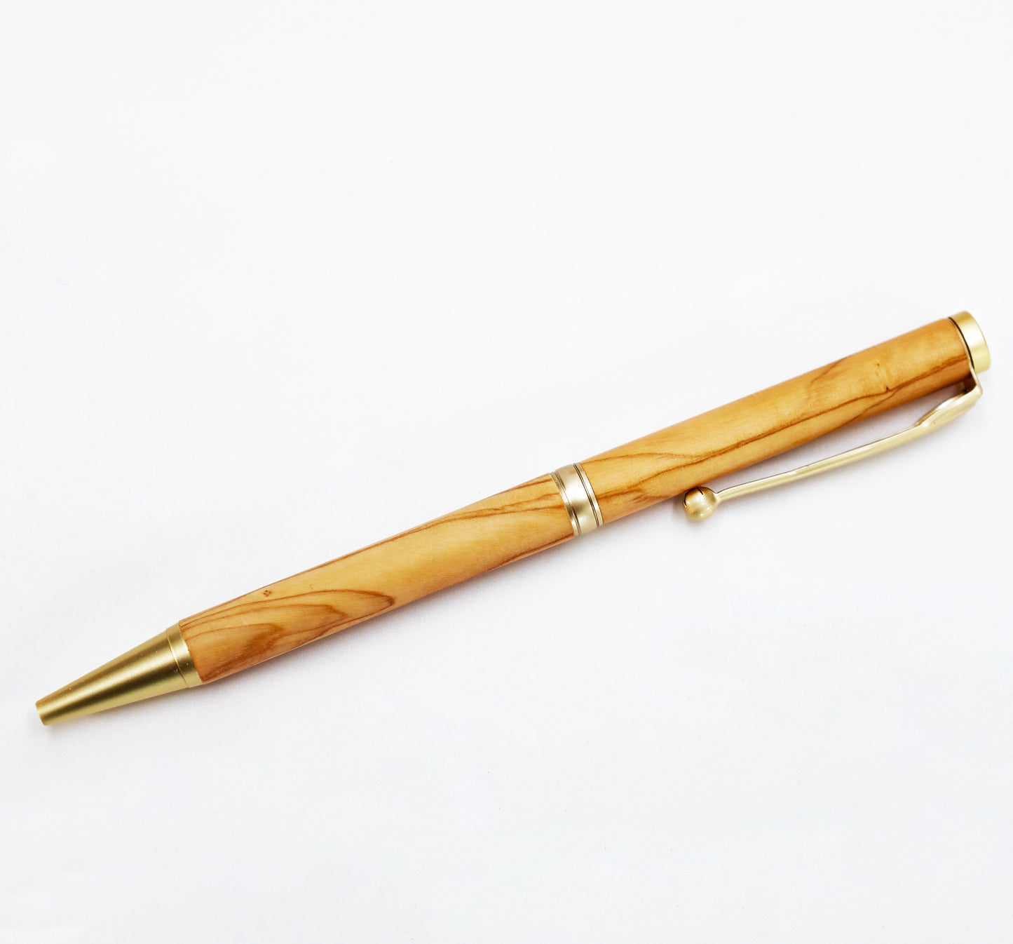 Kugelschreiber-Set aus Olivenholz, Handmade aus Griechenland