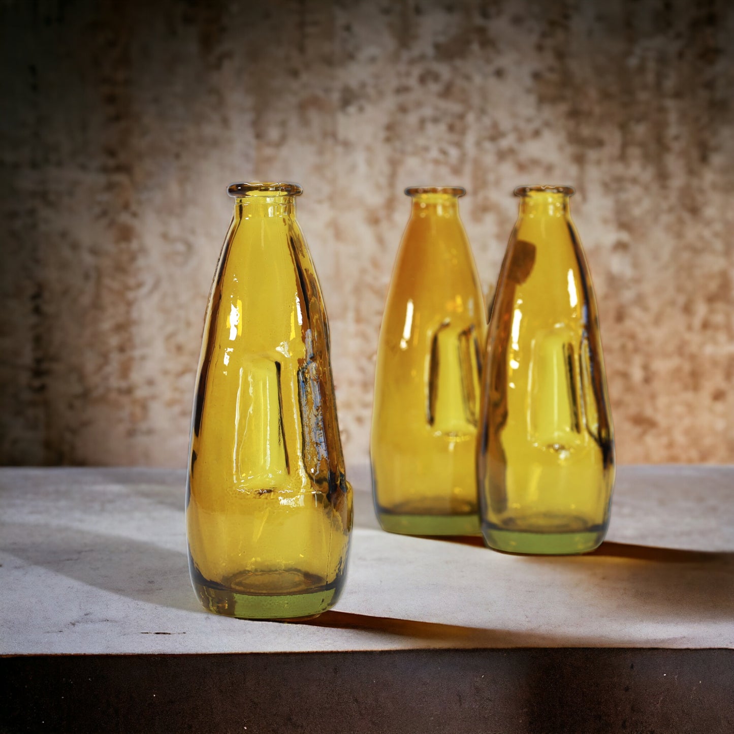 Tischvase | Flasche mit Korken "Honey" - 300 ml