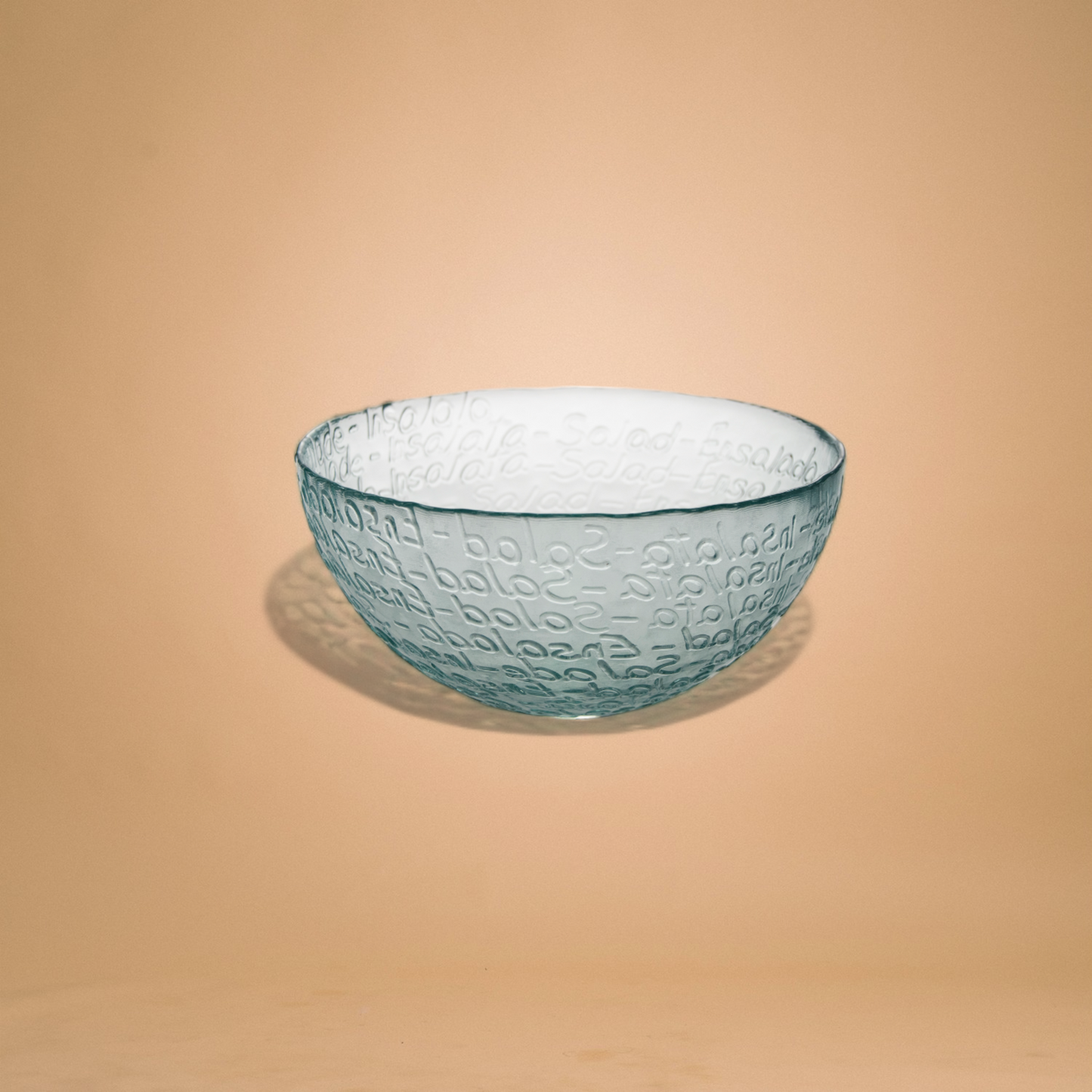 6er Set Glasschale "Mediterraneo" Ø 18 cm - Müsli-, Snack- Salatschüssel