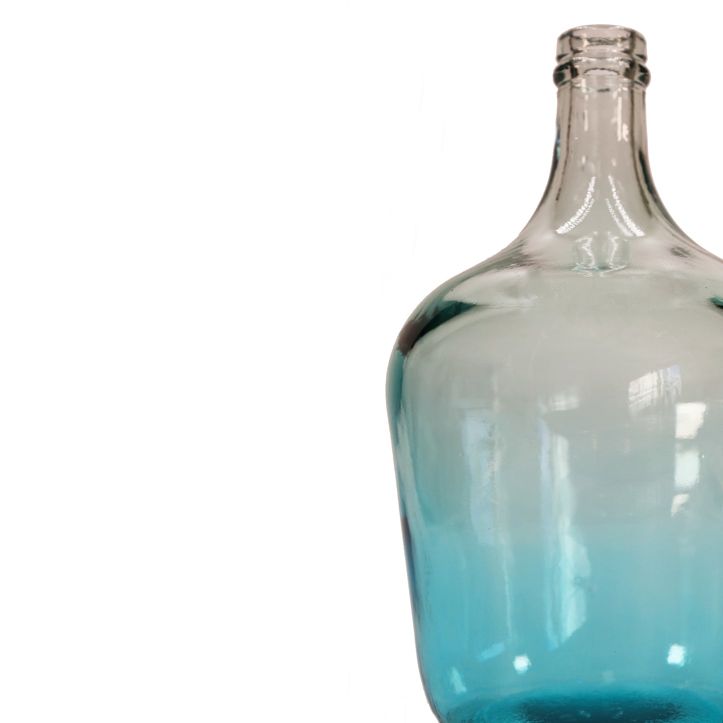 Vase - Bodenvase - Flaschenkaraffe "Aquacolor" - 30 cm