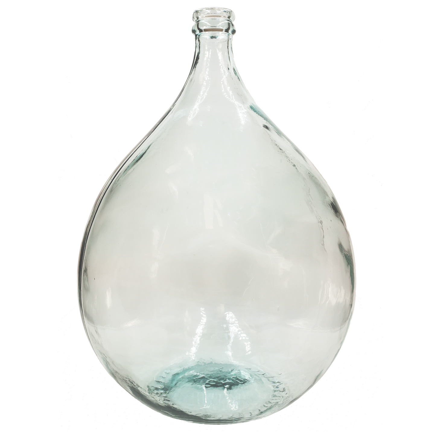 Vase - Flaschenkaraffe - Ballonvase klar - 56 cm