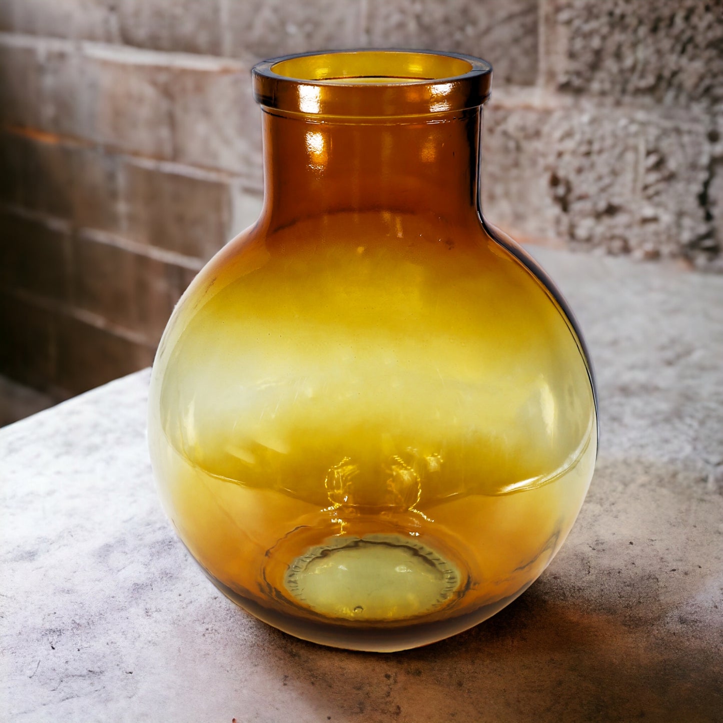 Vase "Aran" Blumenvase mit Farbverlauf - 31 cm