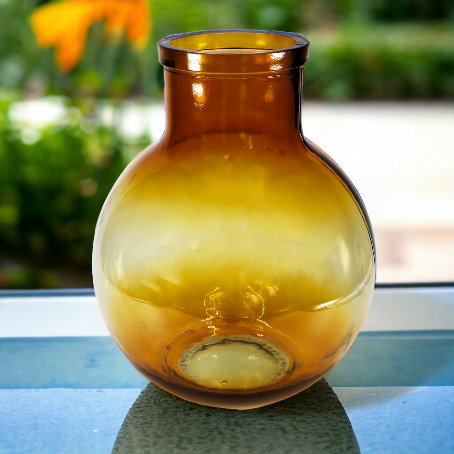 Vase "Aran" Blumenvase mit Farbverlauf - 31 cm
