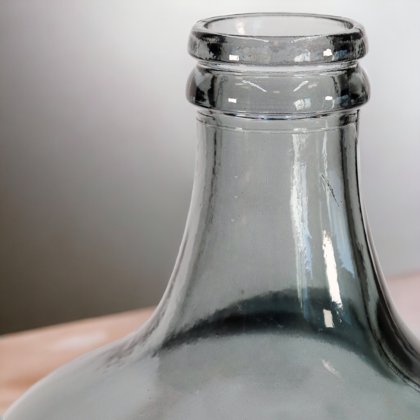 Vase - Flaschenkaraffe "Botella" dark grey - 42 cm
