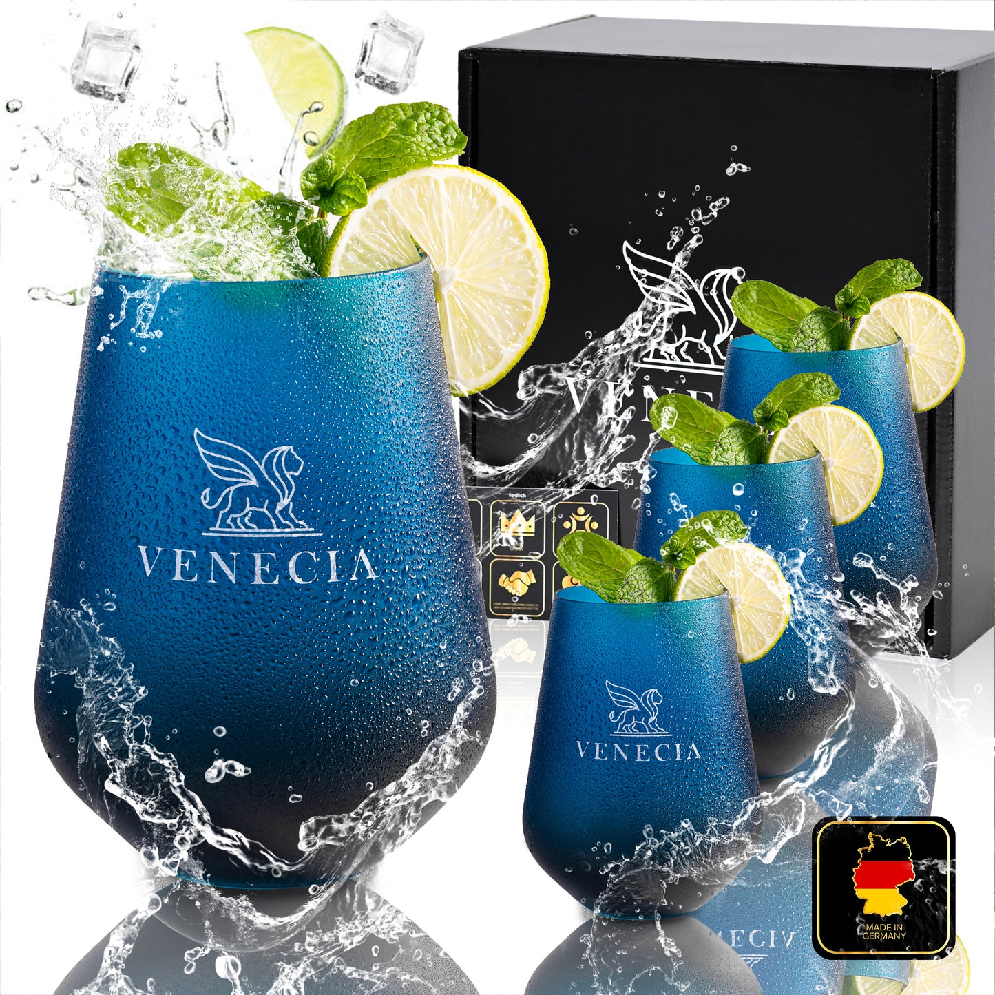 4er Set Venecia Designline Gläser by Ritzenhoff
