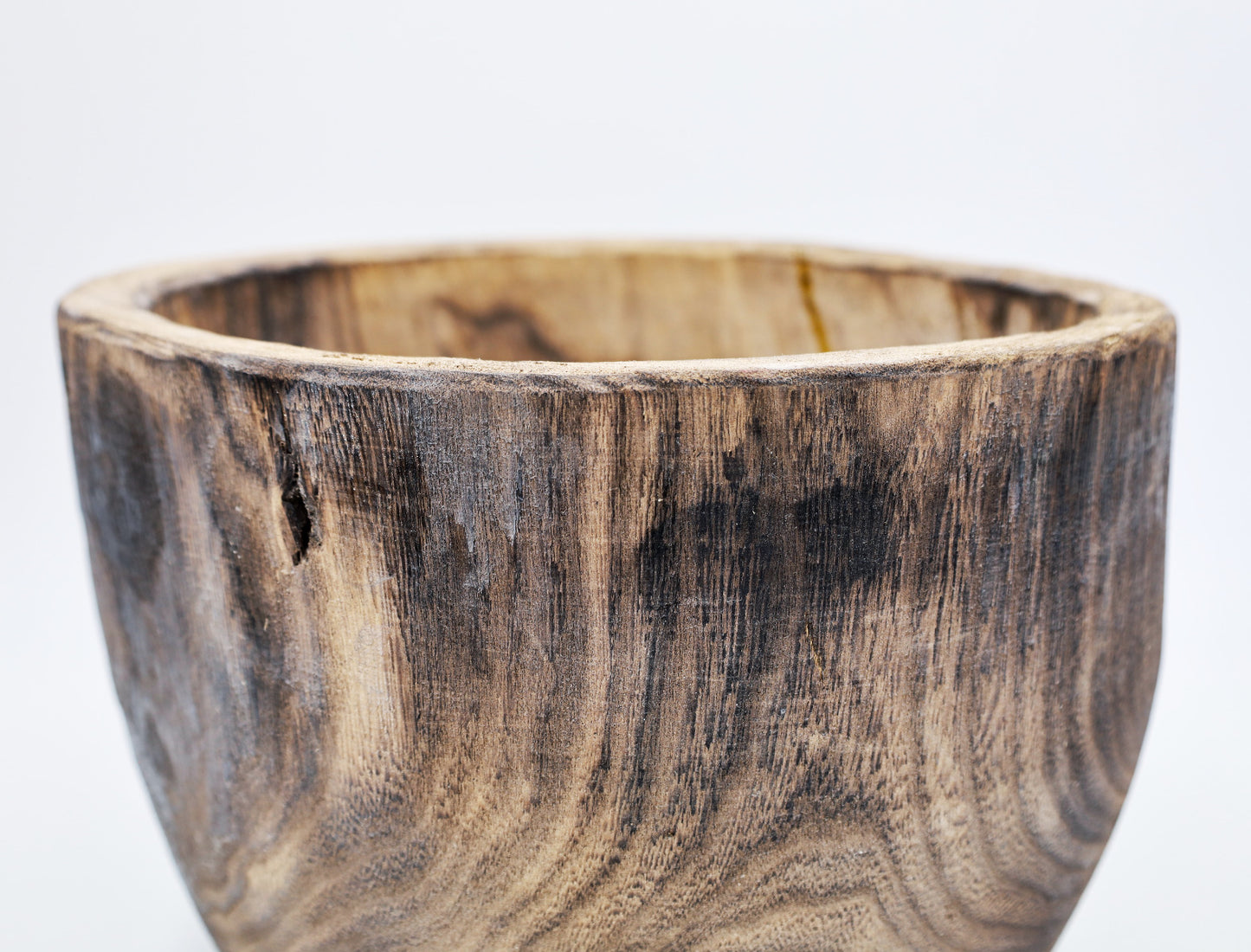 Holztopf - Pflanzentopf Natur 35 cm