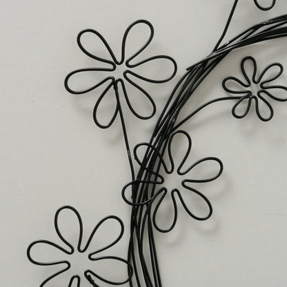 Dekohänger | Türdekoration | Loop "Marli" aus gebogenem Draht mit Schnur 25 cm