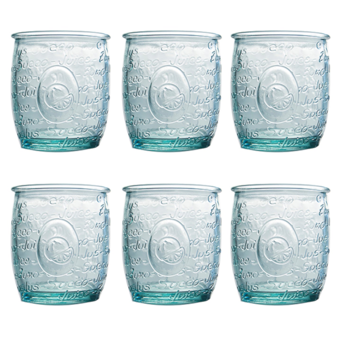 Cocktail | Trinkglas Mediterraneo Juice 6er Set Saftglas, Wasserglas