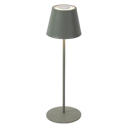 LED Tischleuchte "Lys" grau, Dimmfunktion, Farbwechsel, Touchsensor 38 cm