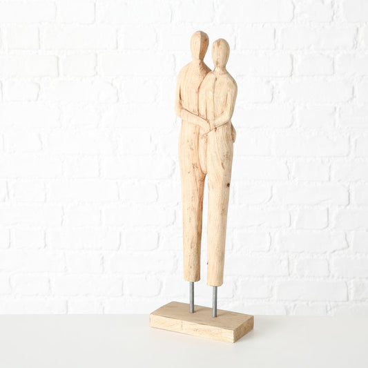 Holzfigur | Holzskulptur "Valtina" (B) 56 cm mit Standfuß