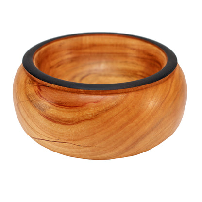 Schale "The Ring" aus Olivenholz - Handmade - Unikat - 15 cm 