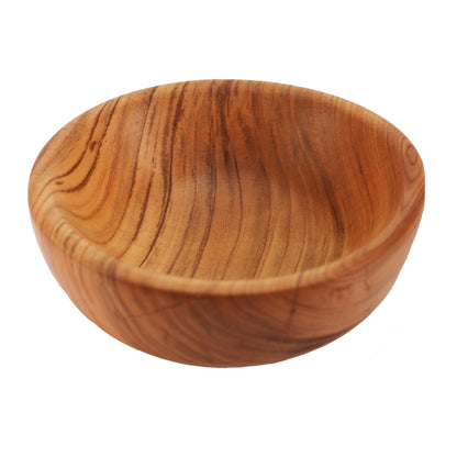 Schale aus Olivenholz "Greece" - Handmade in Greece Unikat - 18 cm