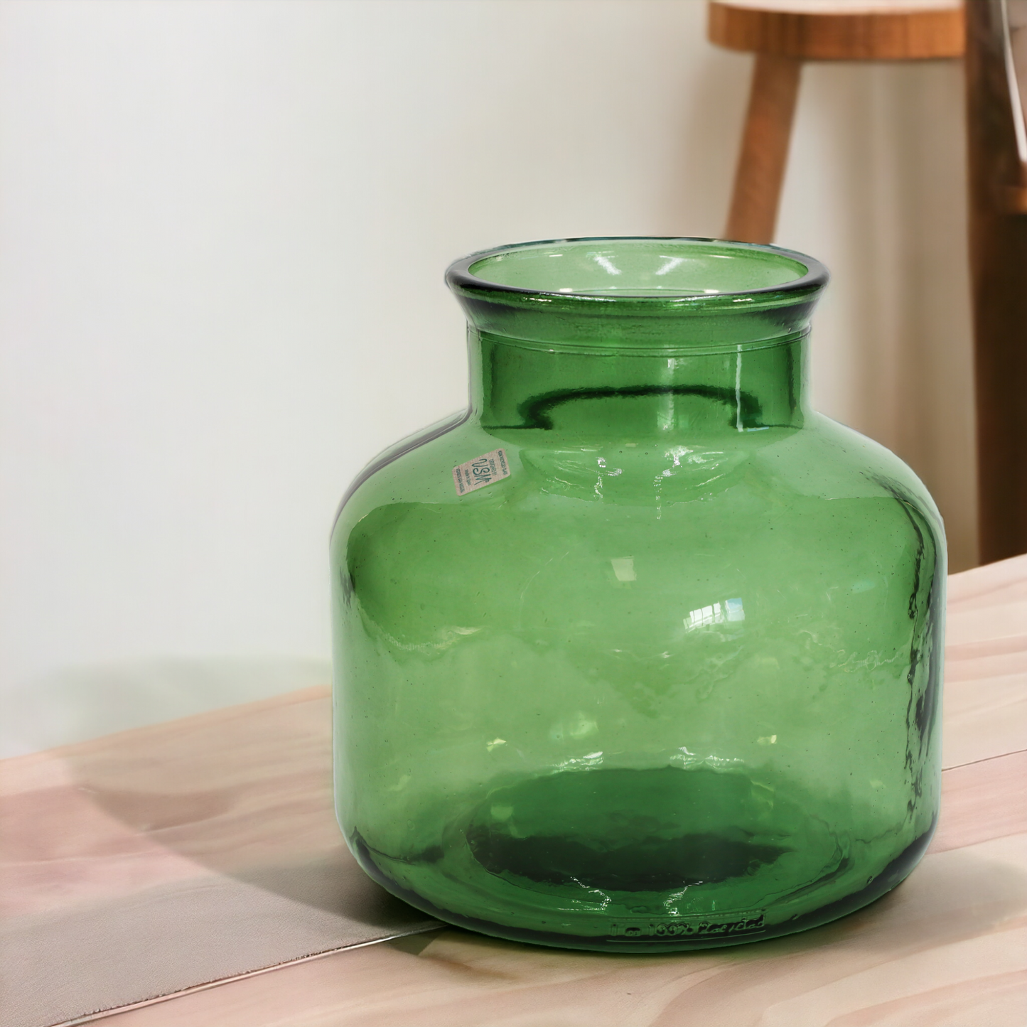 Vase XL Julo grün 23 cm modernes Design