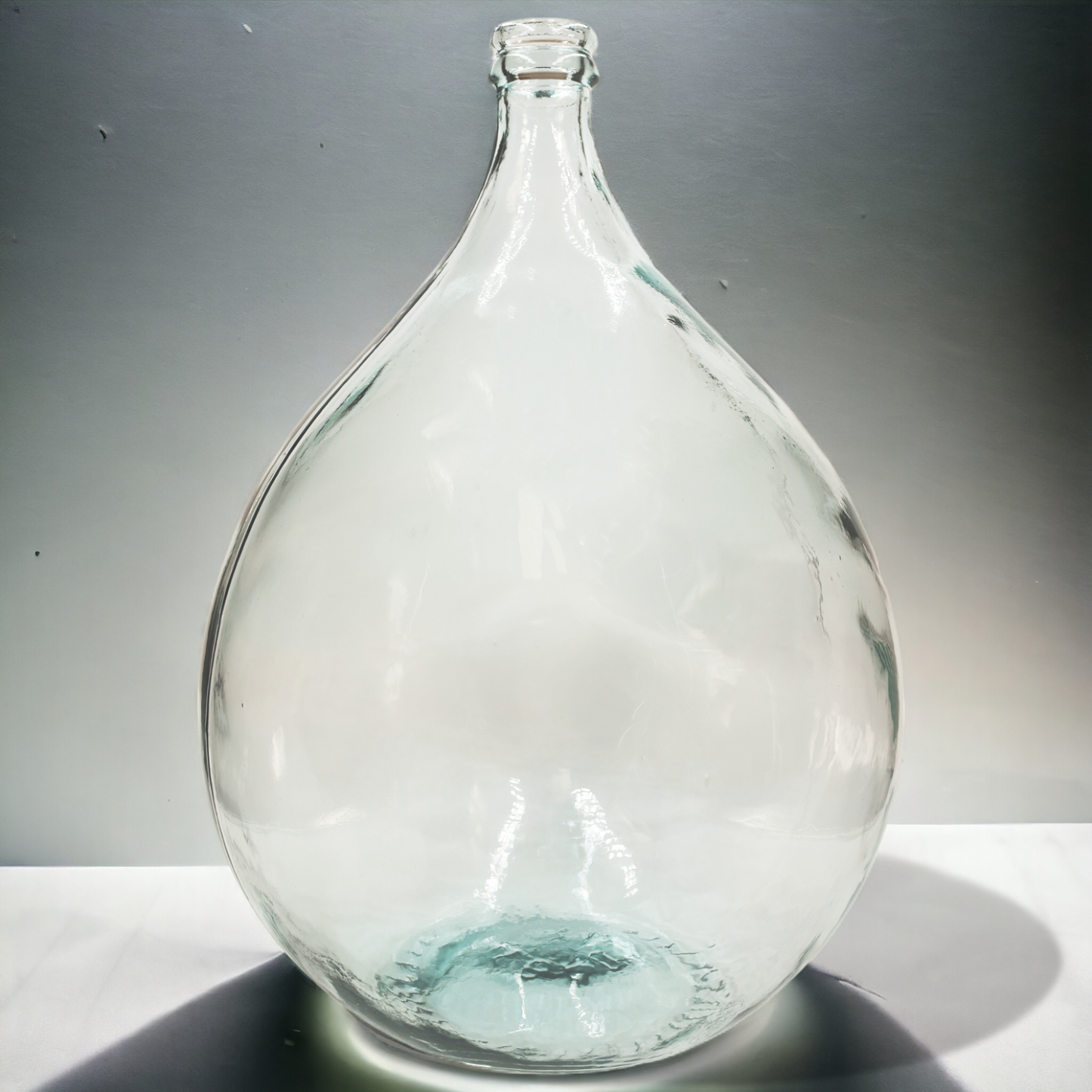 Vase | Flaschenkaraffe | Ballonvase XXL natural-klar 34 l - 56 cm