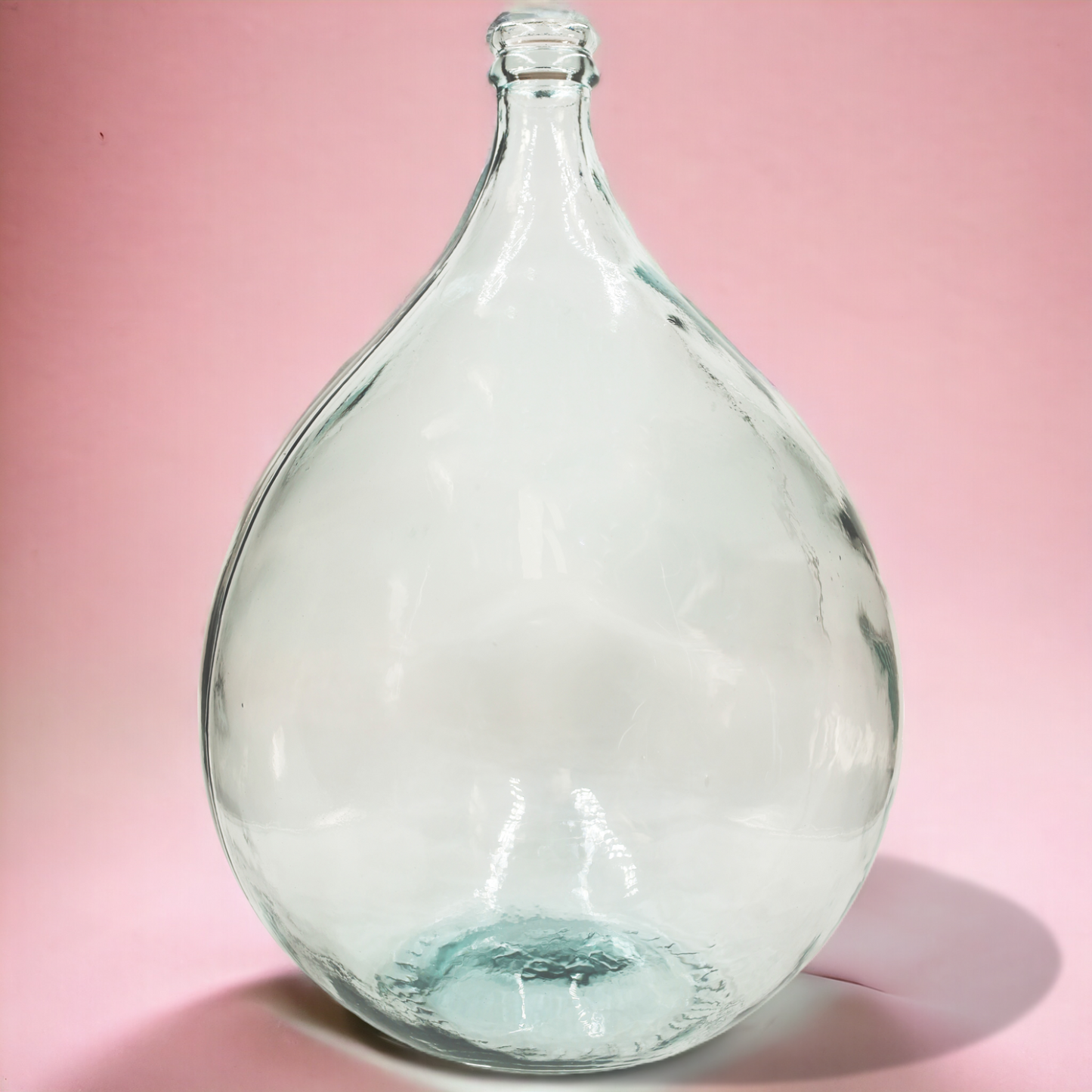 Vase | Flaschenkaraffe | Ballonvase XXL natural-klar 34 l - 56 cm