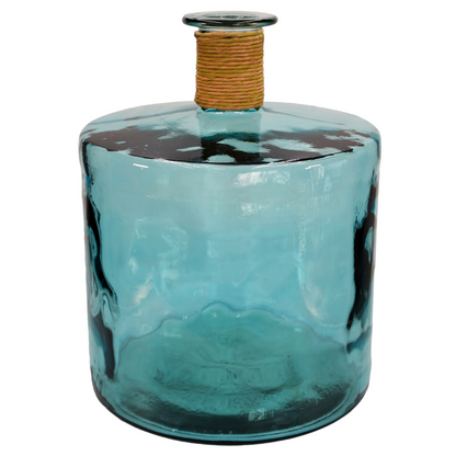Vase - Bodenvase "Frances" mit Naturkordel - 45 cm
